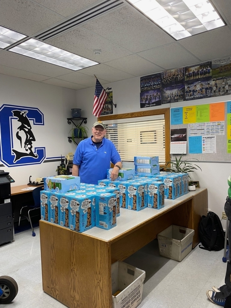 granola bars donation