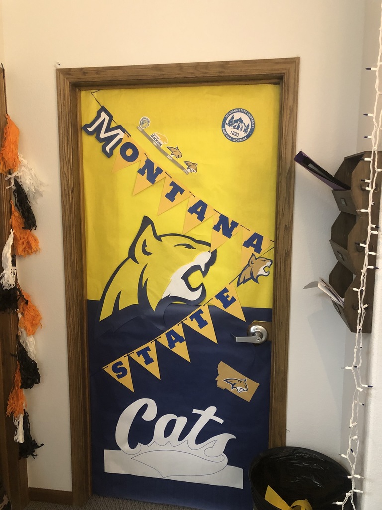 College Door Decorating Contest Winner