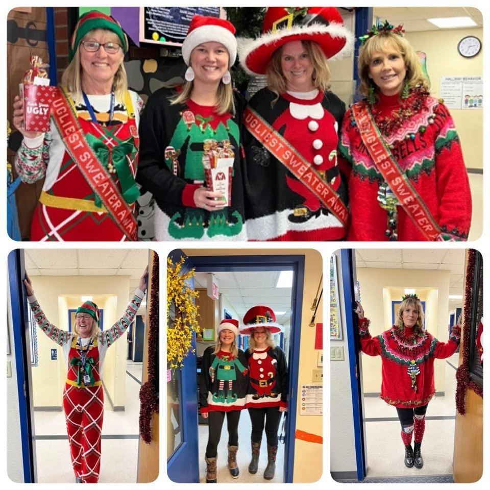 2022 Winner's of the Ugly Sweater Competition 