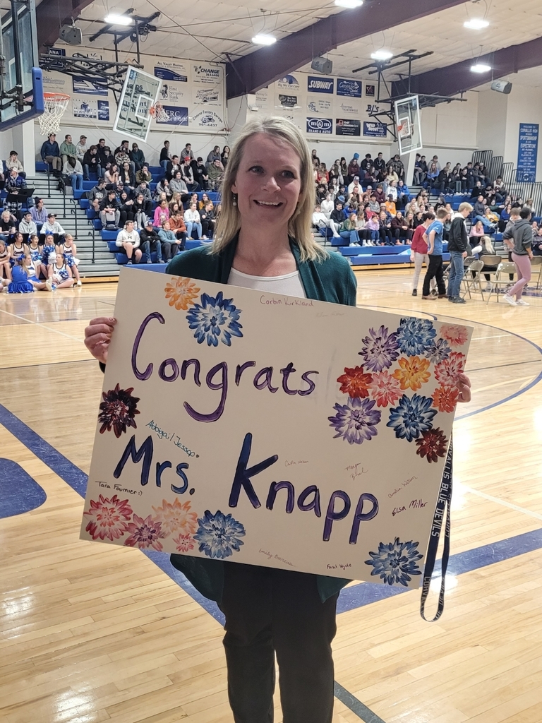 CHS honoring Mrs. Knapp