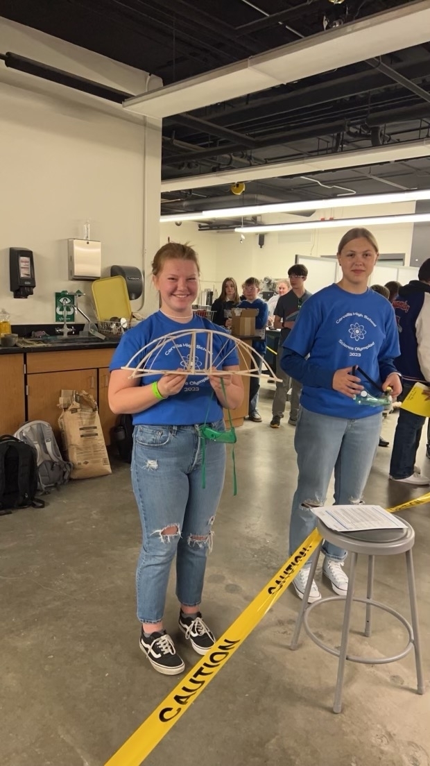 Congratulations to our Corvallis high school science Olympia team